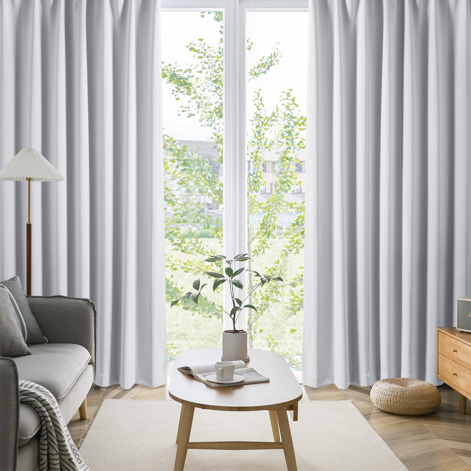 AIFY カーテン アイスグレーセット 76M, M107, ZE8 Amazon｜AIFY カーテン 2枚セット 1級 遮光 小窓 ドレープカーテン UV